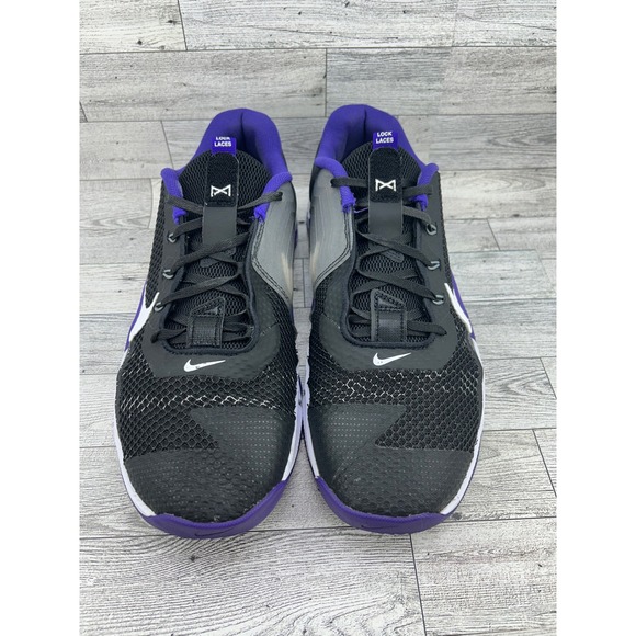 Nike Metcon 7 Mens Training Shoes Black Purple CZ8281-095 Size 13 main image 5